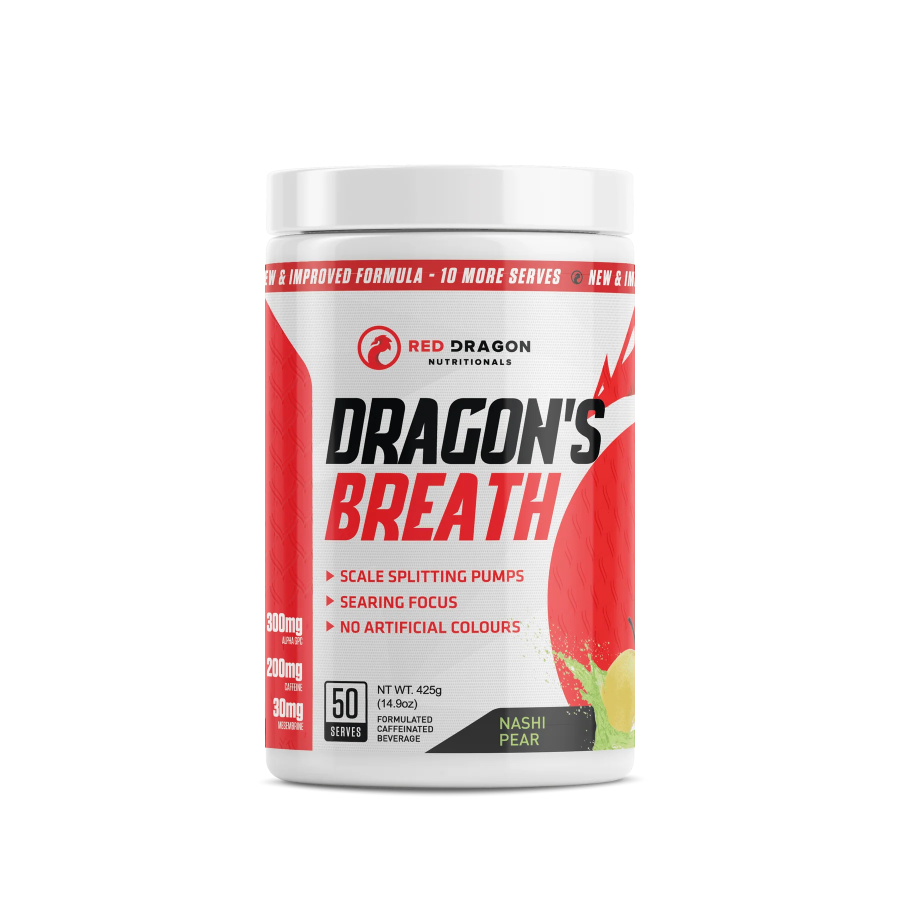 Dragon's Breath is a top-tier pre-workout that contains clinically proven doses of compounds that deliver pumps, energy, and focus