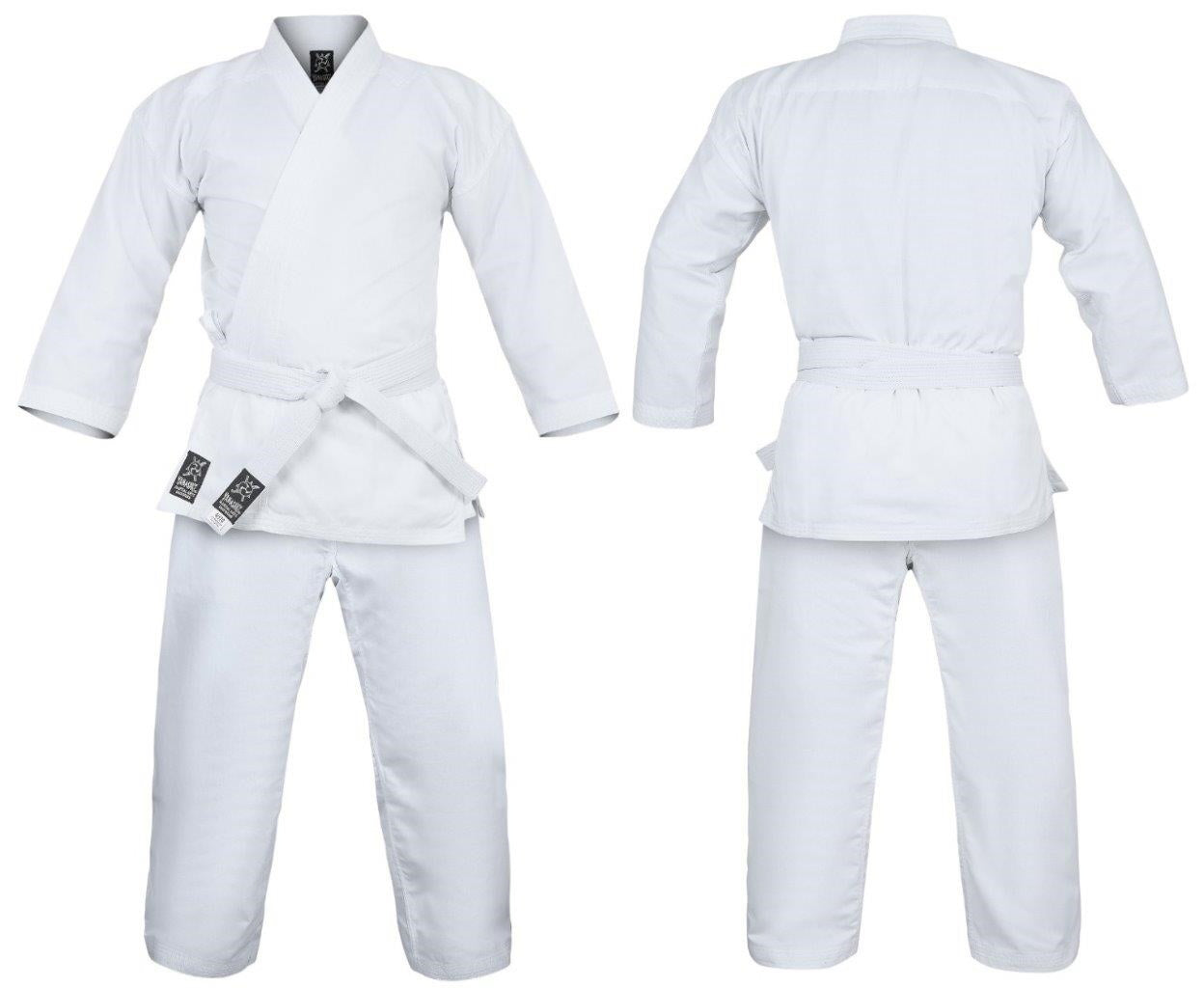 Yamasaki Pro Karate Uniform | White [10oz] - Fitness Hero Brand new